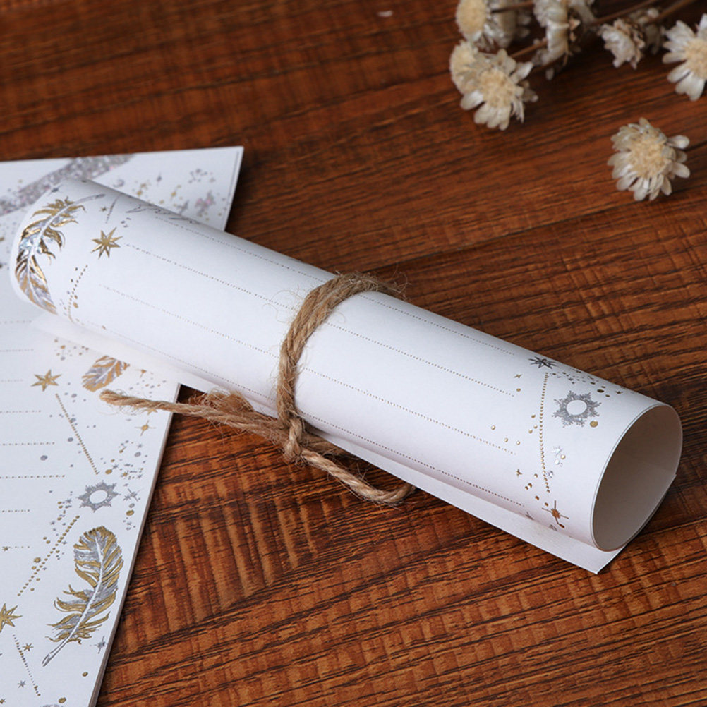 Letter Envelope Kraft - 1Set Invitation Letter Paper Envelope Set