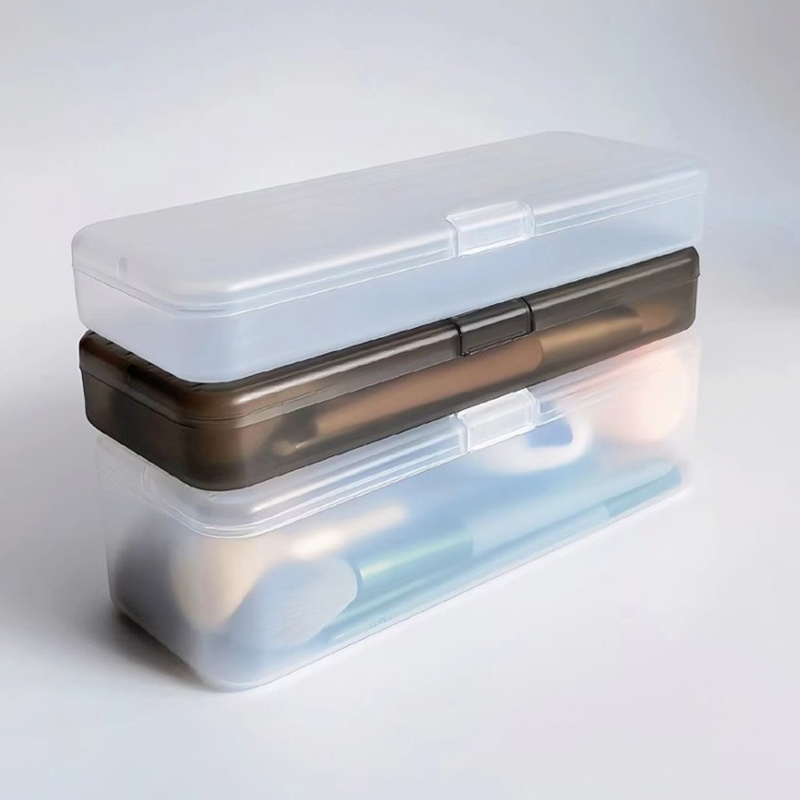 Stationery Warehouse - 2 Sizes Cosmetic Storage Box Transparent