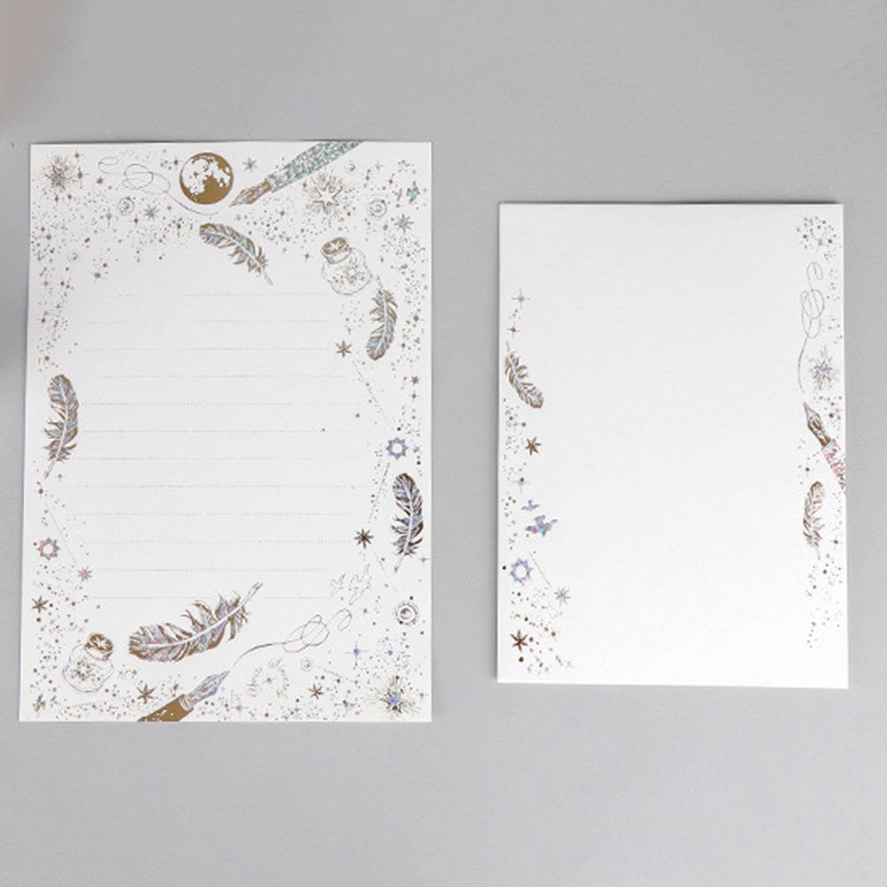 1Set Invitation Letter Paper E - Letter Envelope Kraft review and price