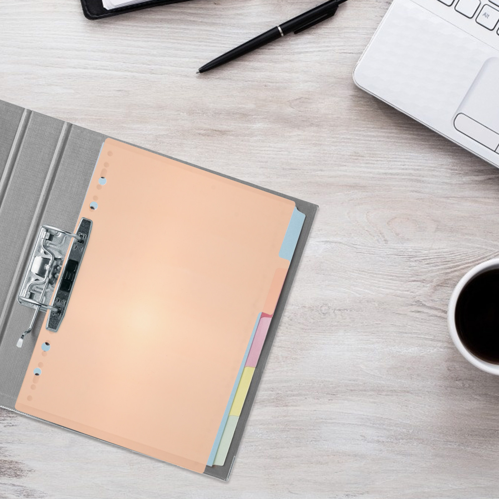 10Pcs Colorful Plastic Binder  - Index Tab Divider review and price