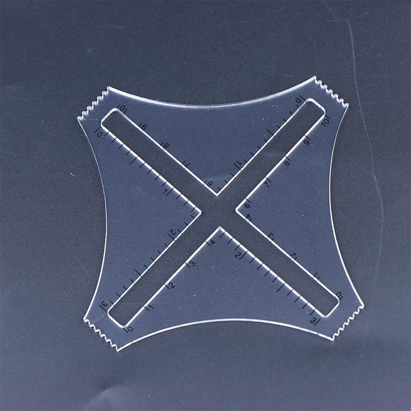Acrylic Transparent Knitting D - Ruler Set Transparent review and price