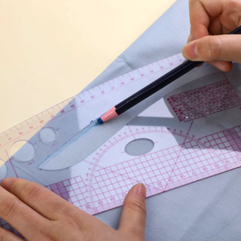French Curve Cutting Ruler Fas - Ruler Set Transparent review and price