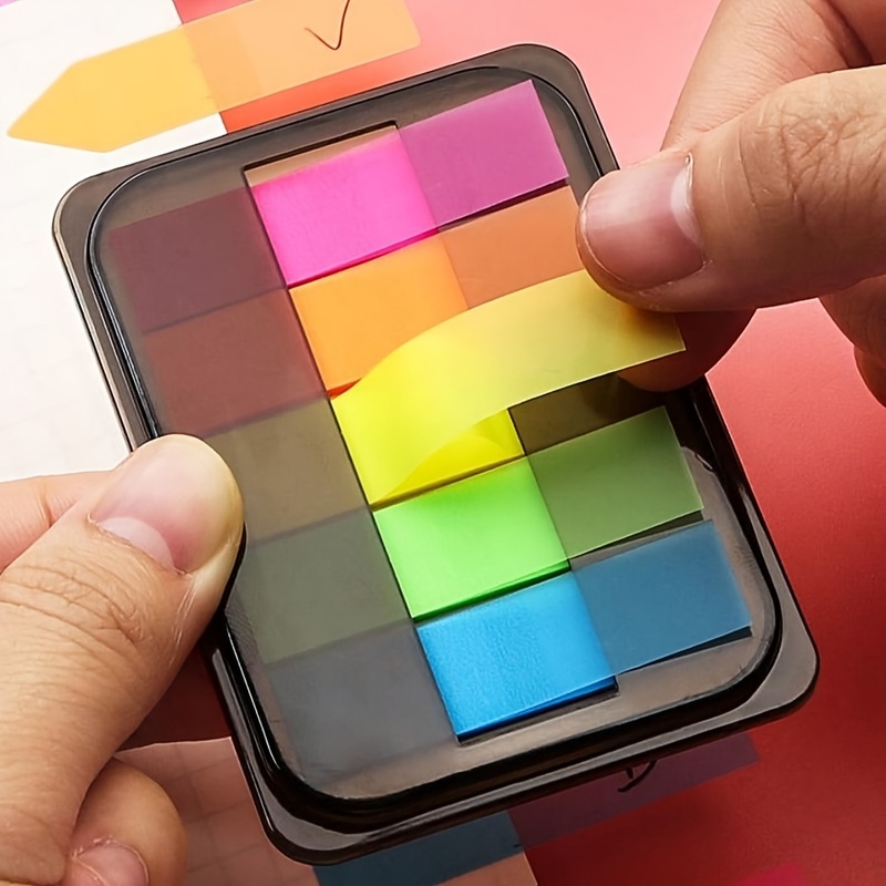 100pcs Fluorescent Index Tabs  - Index Tab Divider review and price