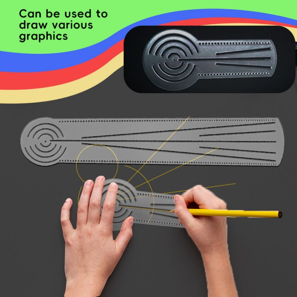 High Quality Multifunctional M - Ruler Set Transparent review and price