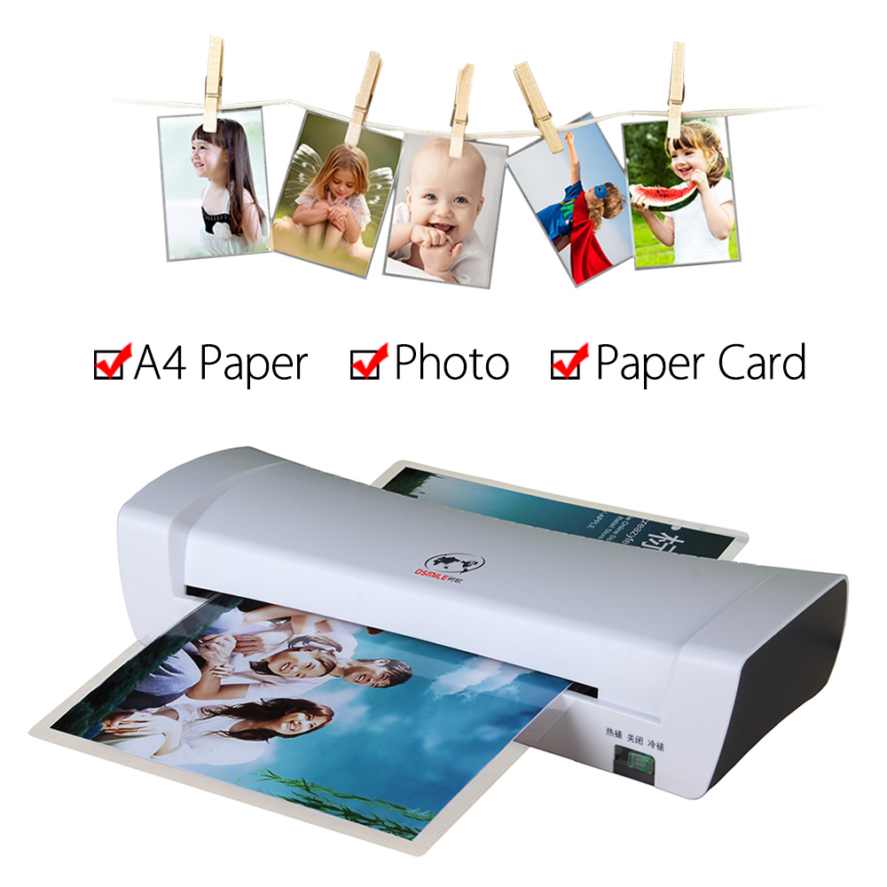 SL200 A4 Hot and Cold Laminati - Document Laminator Pouch review and price