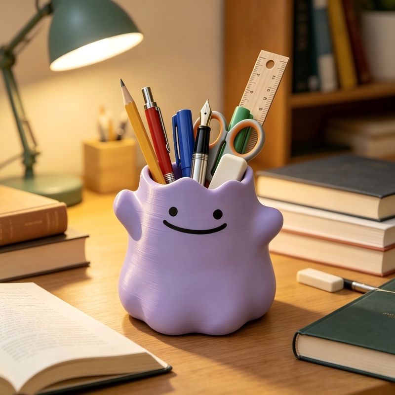 Cartoon Character Pen Holder C - Stationery Office review and price