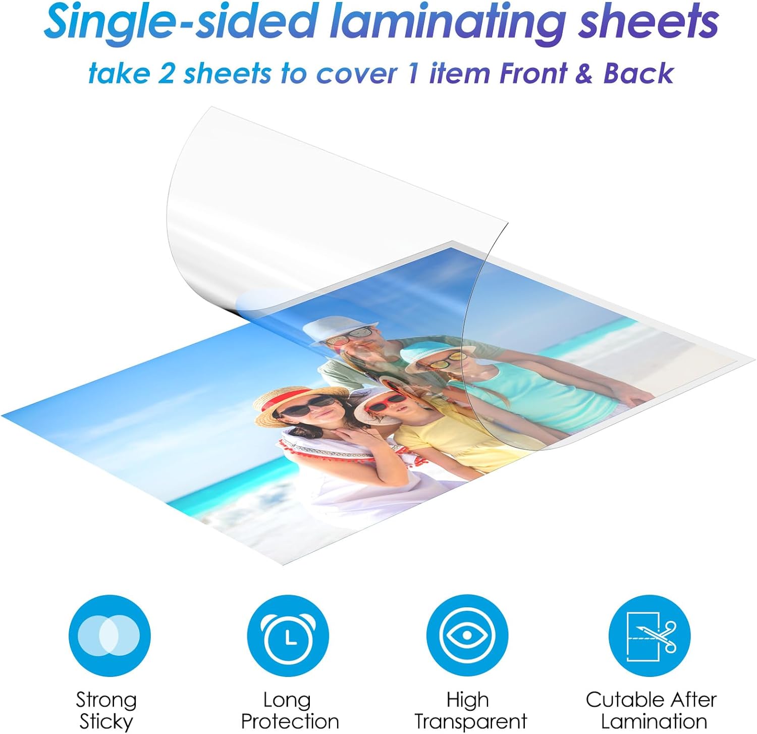 ESHANG 20Sheets Clear Cold Lam - Document Laminator Pouch review and price