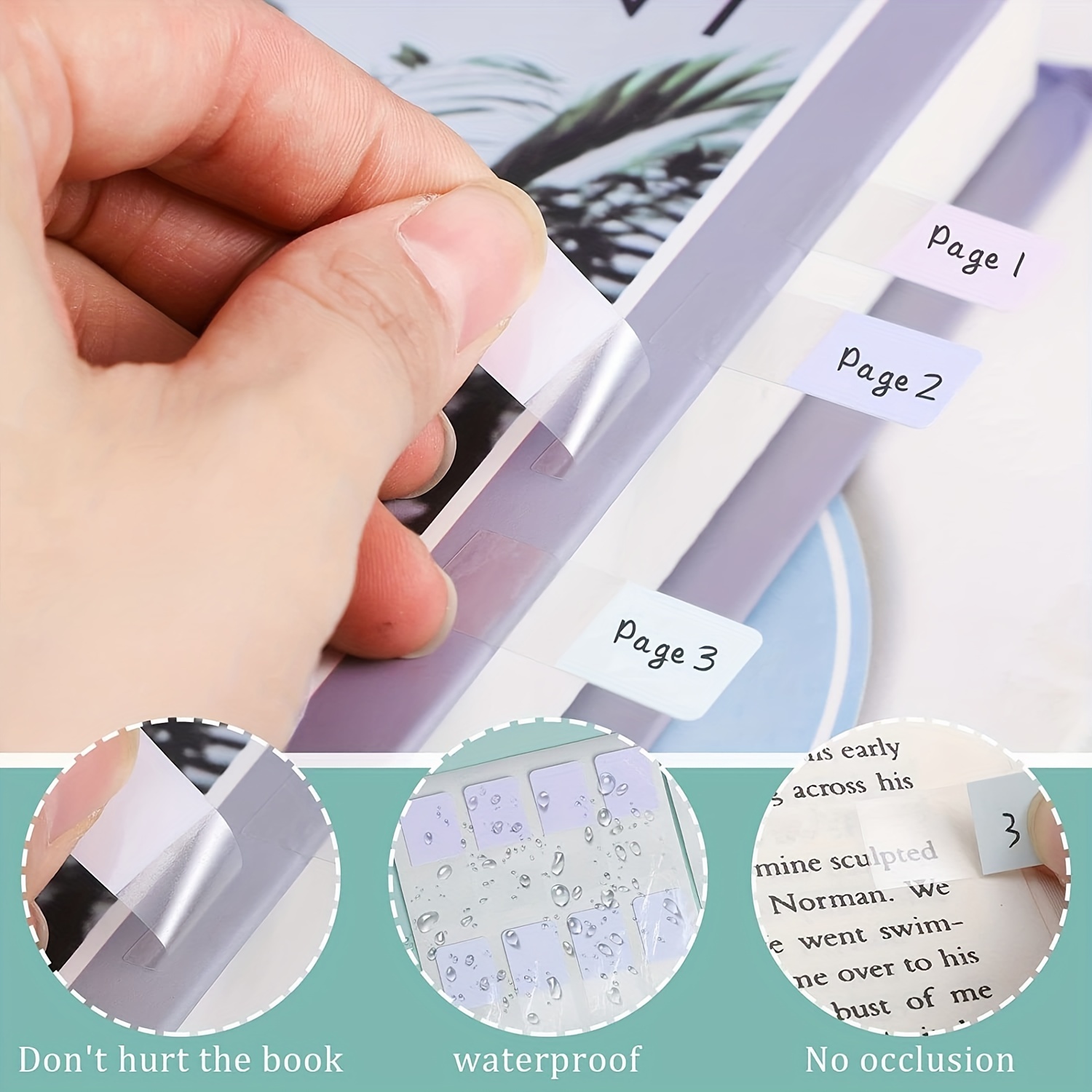 420pcs Sticky Index Tabs File  - Index Tab Divider review and price