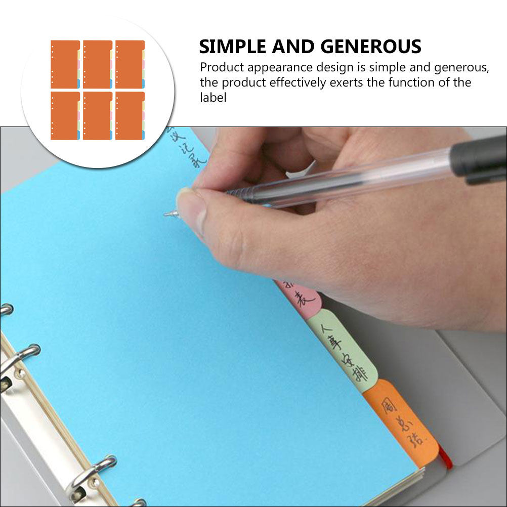 30Pcs Colored Index Dividers L - Index Tab Divider review and price