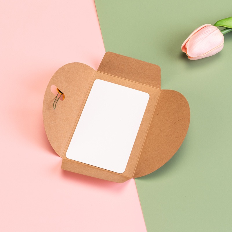 10Pcs Gold Foil Heart Kraft Pa - Letter Envelope Kraft review and price