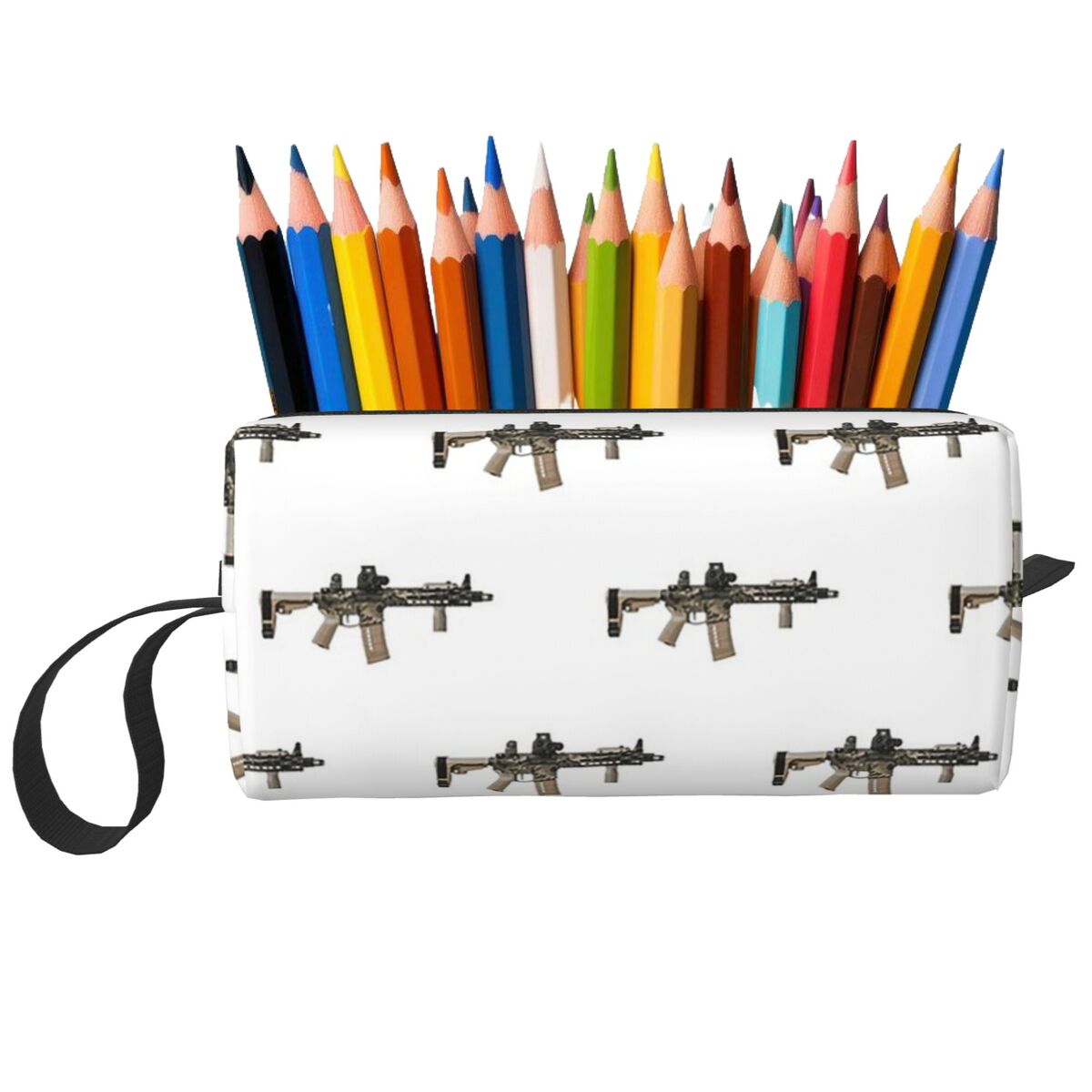 AR-15 Tan Camo Gun White Penci - Tan Stationery & Office Supply review and price