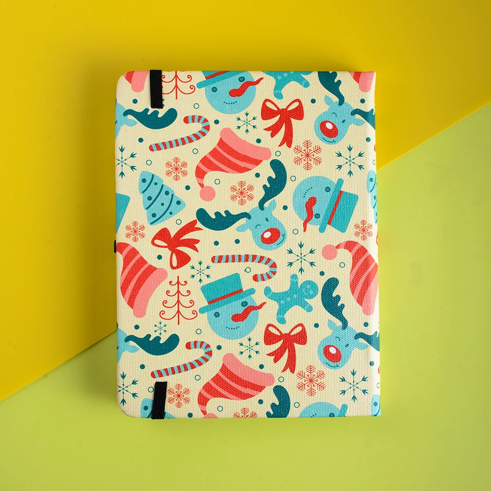 Cartoon Christmas Bullet Dotte - Journal Leather Hardcover review and price
