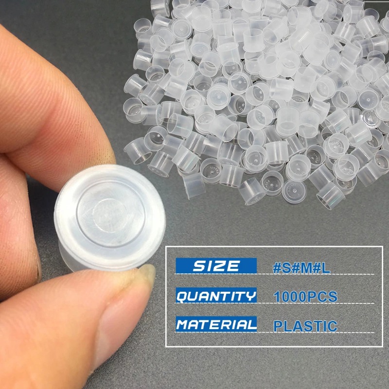 100Pcs Plastic Tattoo Ink Cups - Calligraphy Ink Bottle review and price