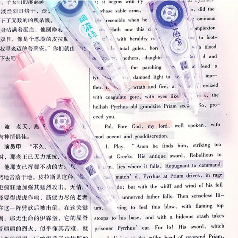 Press Type Hightlighter Tapes  - Correction Tape Roller review and price