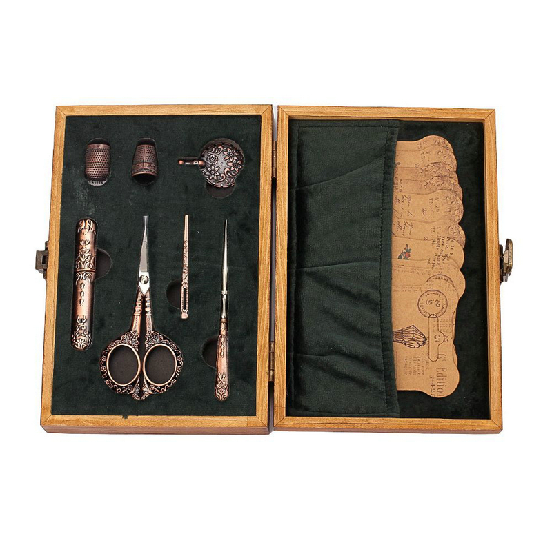 Vintage Sewing Kit European St - Scissors Stainless Craft review and price