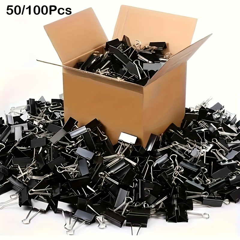 Colored & Black Binder Clips O - Stationery Warehouse review and price