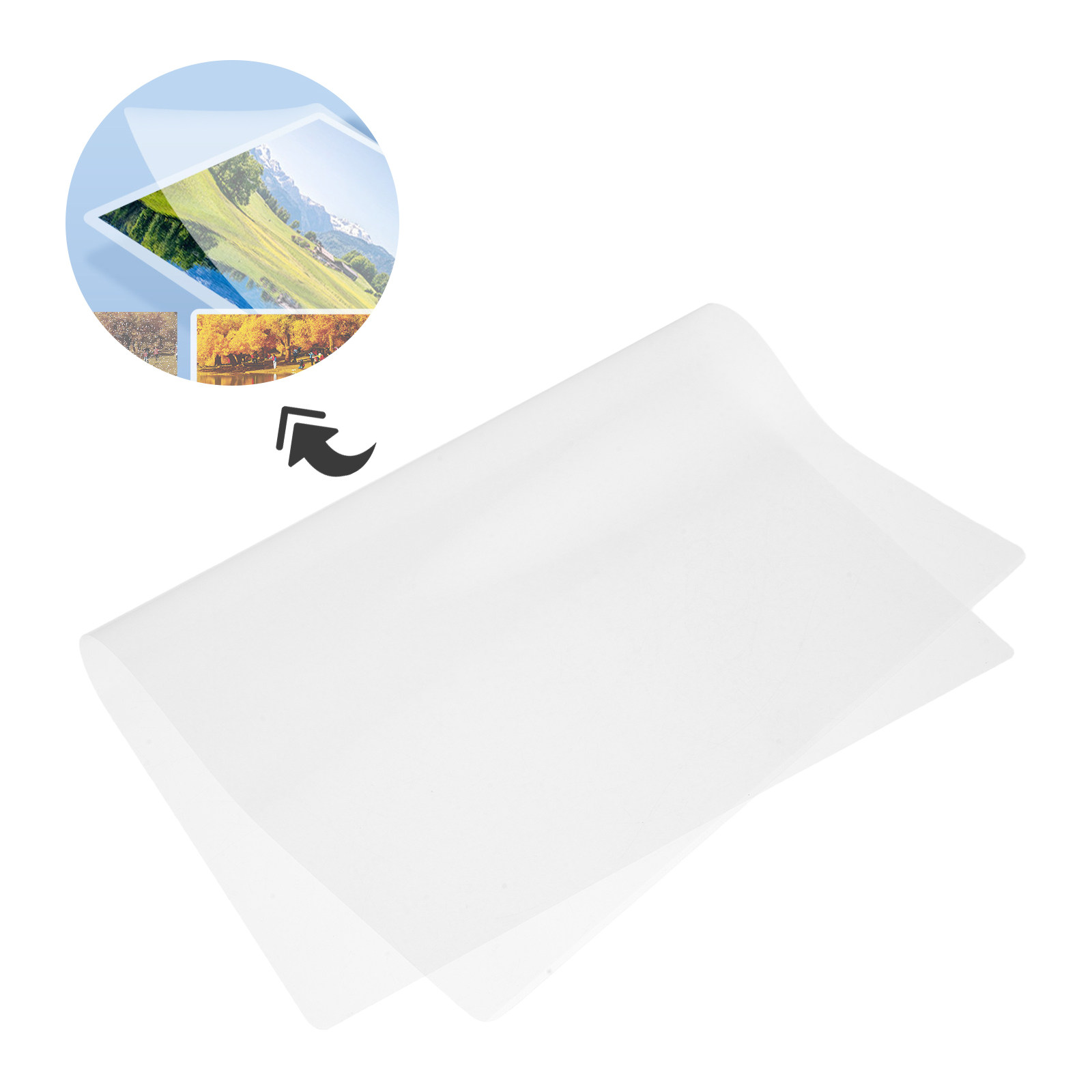 100Sheets Plastic Laminating P - Document Laminator Pouch review and price