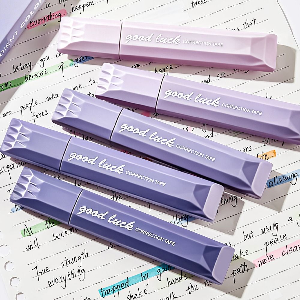5pcs/set Gradient Color Correc - Correction Tape Roller review and price