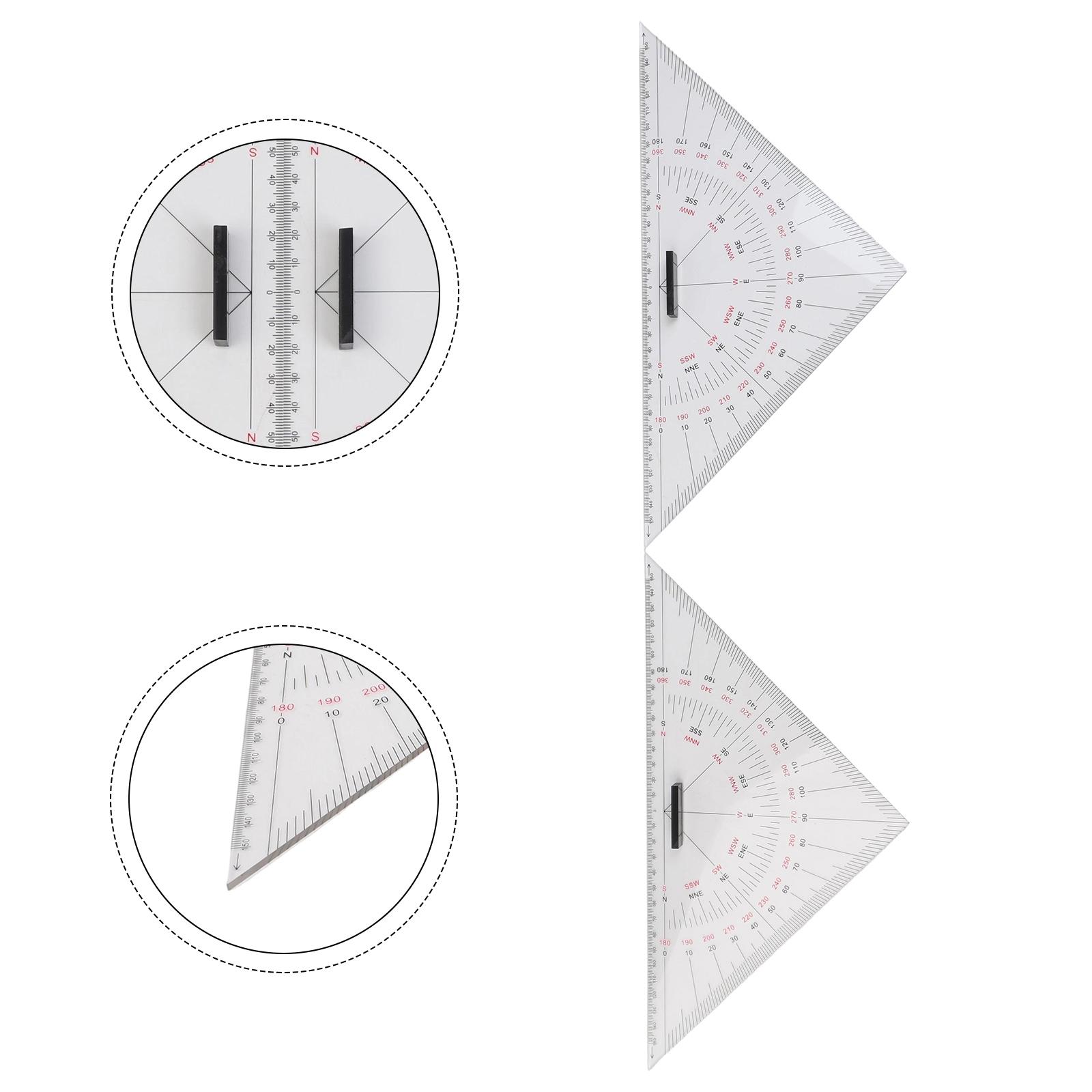 Transparent 30cm Marine Drawin - Ruler Set Transparent review and price