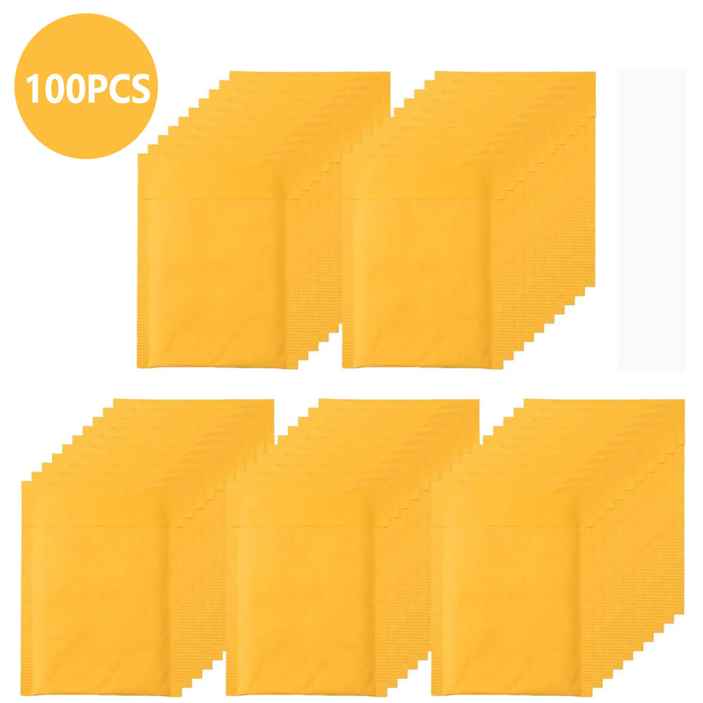 100pcs Bubble Envelope Sending - Letter Envelope Kraft review and price