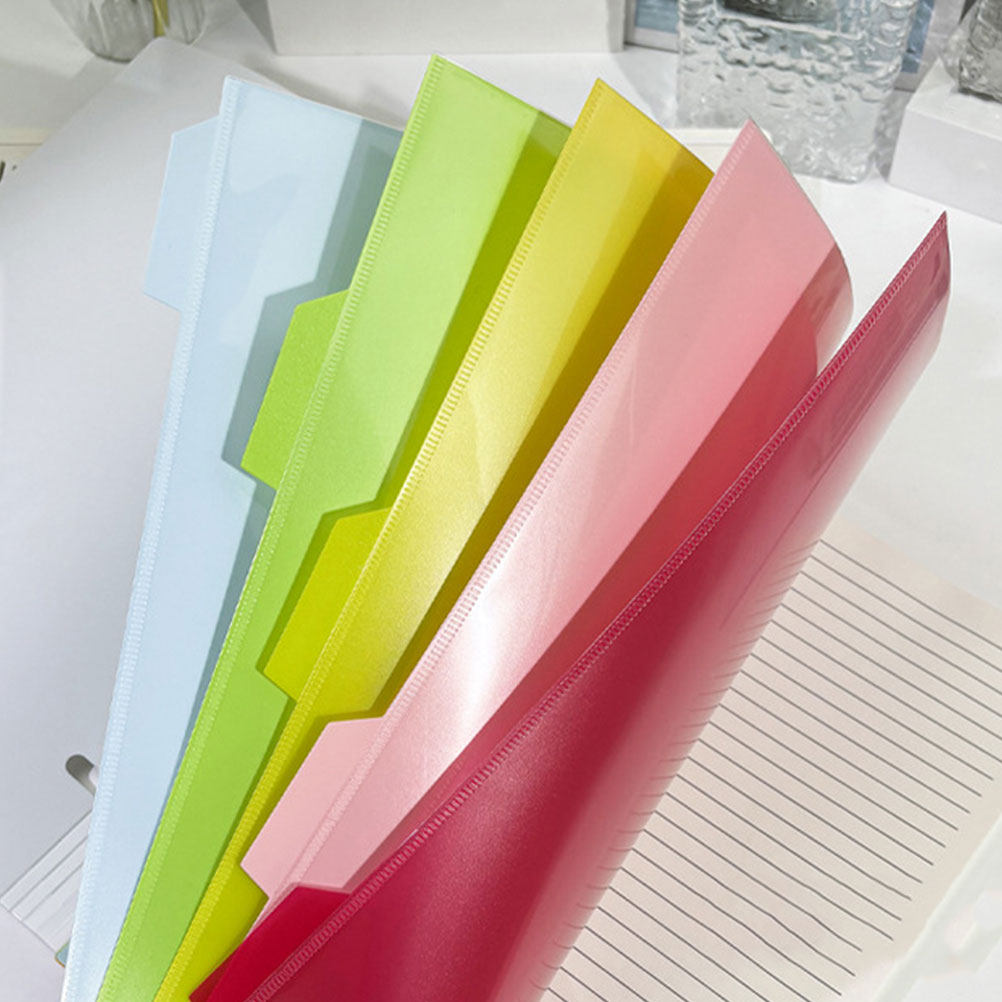 5Pcs Three Hole Punched Index  - Index Tab Divider review and price