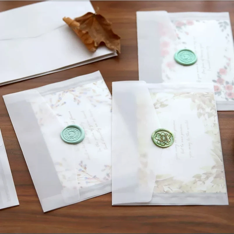 A5 A6 Sulfuric acid paper tran - Letter Envelope Kraft review and price
