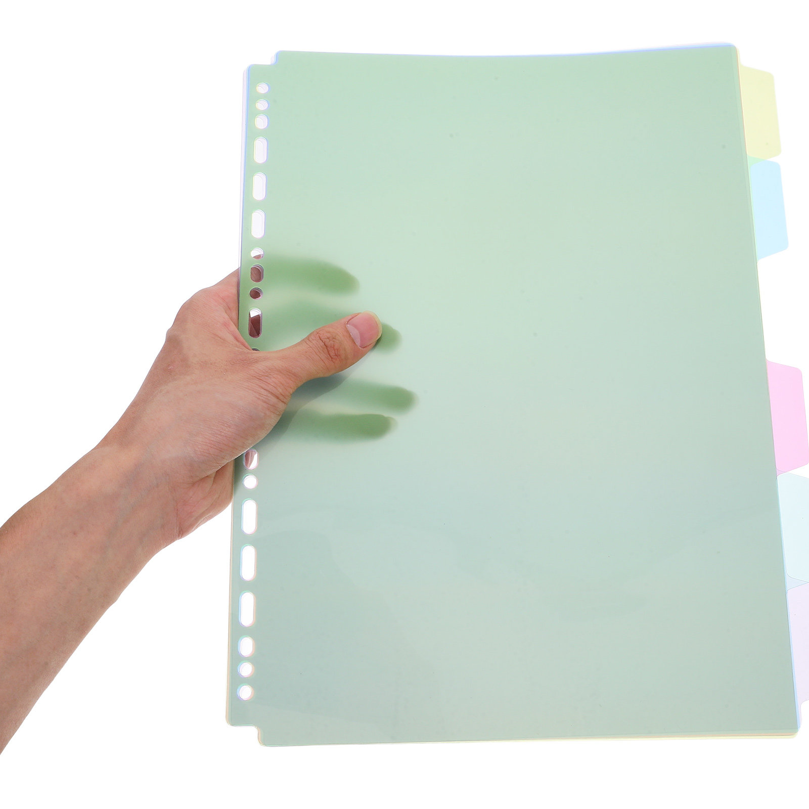 6Pcs Plastic Tabbed Binder Div - Index Tab Divider review and price