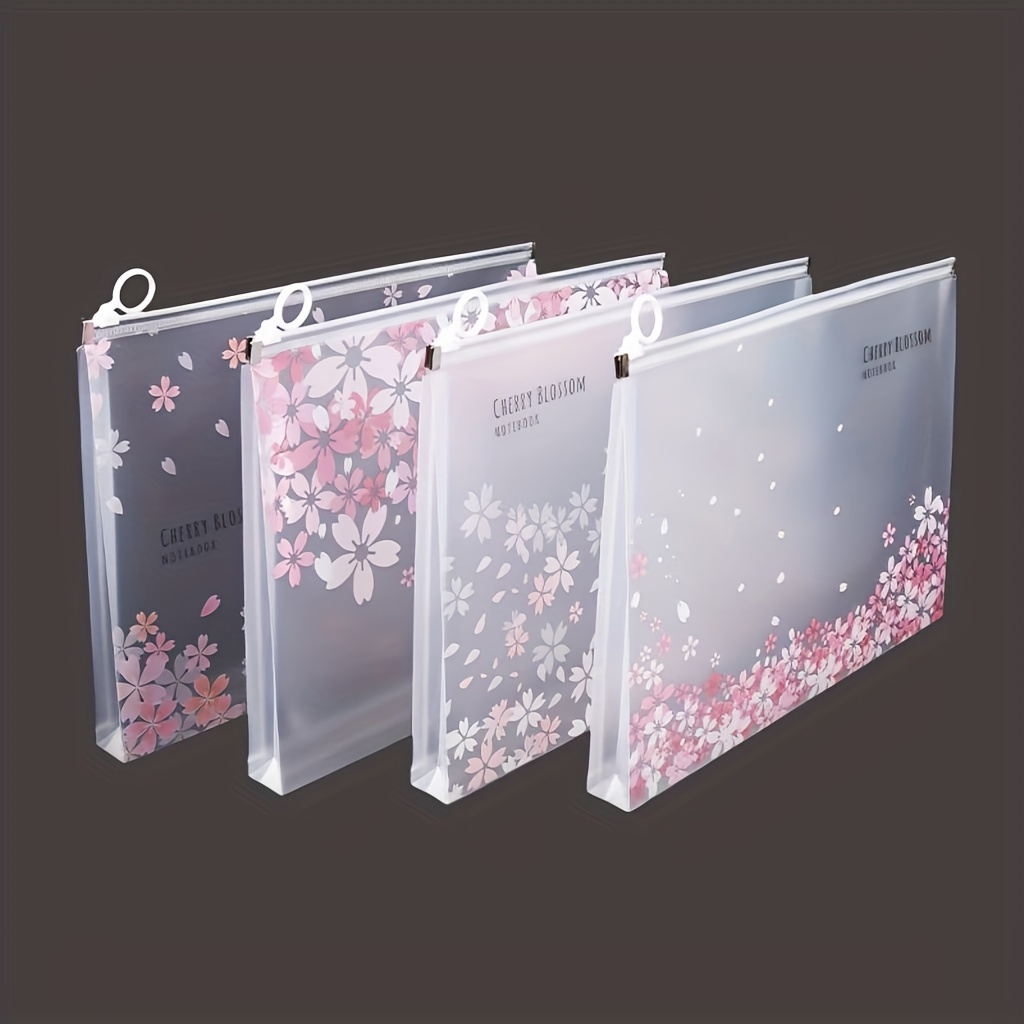 Random Pattern Transparent A4  - Portfolio Folder Zip review and price